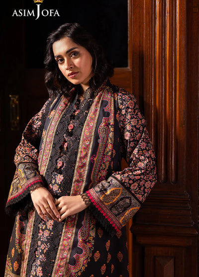 Asim Jofa Printed Lawn Suits Unstitched 3 Piece AJUBJ-45