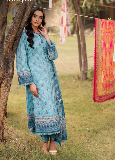 Asim Jofa Printed Lawn Suits Unstitched 3 Piece AJUBJ-46