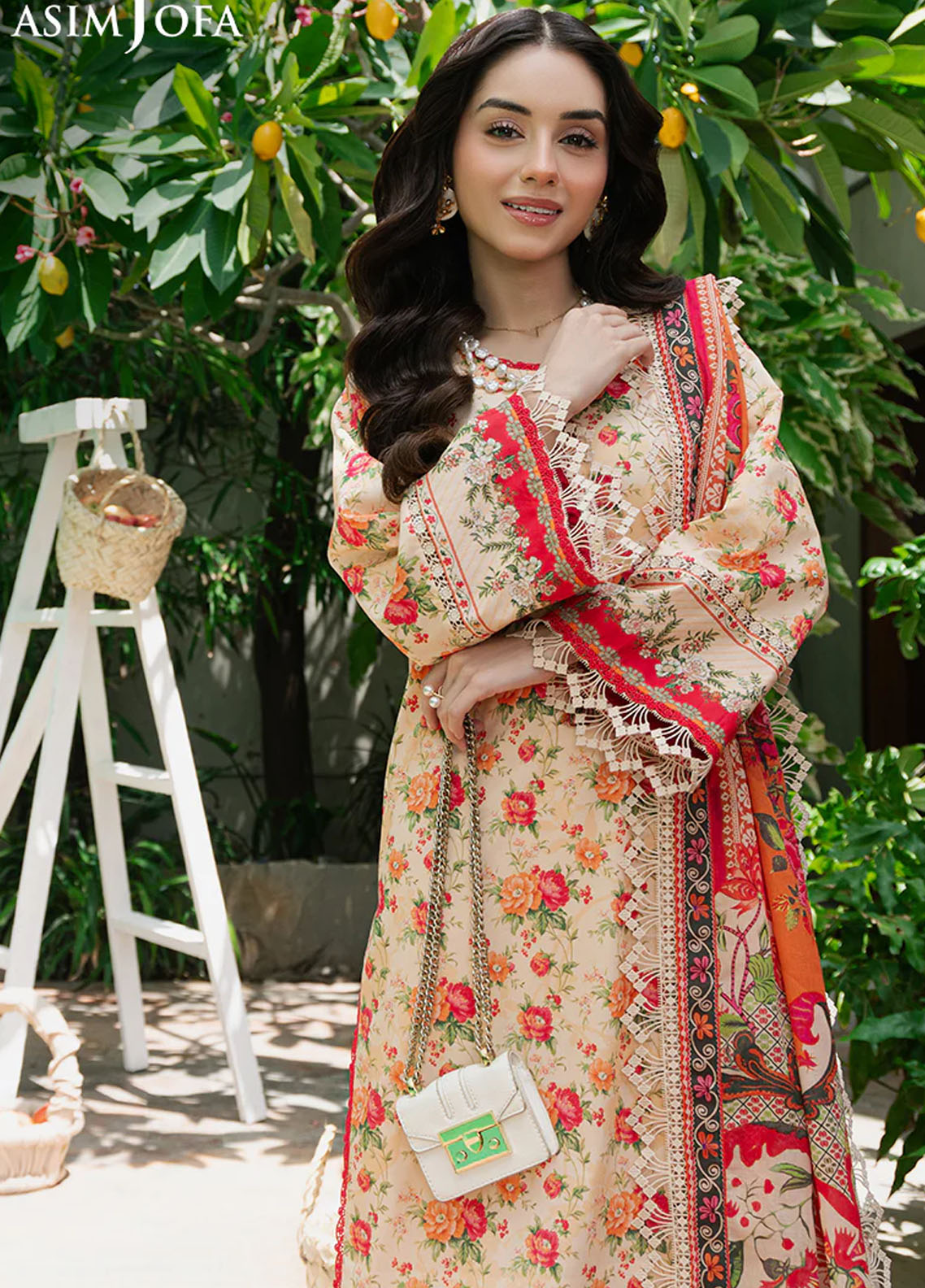 Asim Jofa Printed Lawn Suits Unstitched 3 Piece AJUUB-31