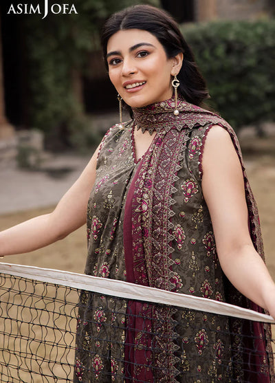 Asim Jofa Printed Lawn Suits Unstitched 3 Piece AJUBJ-29