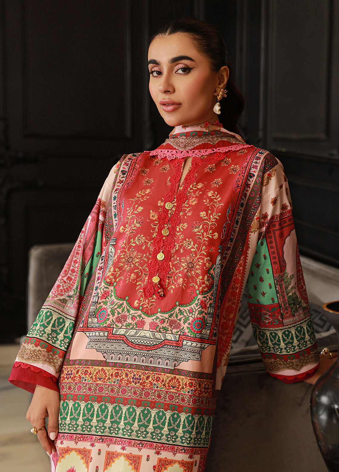 Prints by Asim Jofa Unstitched Collection 2024 AJUN-02