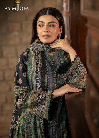 Asim Jofa Unstitched Winter Collection 2024 AJUW-62-UNS