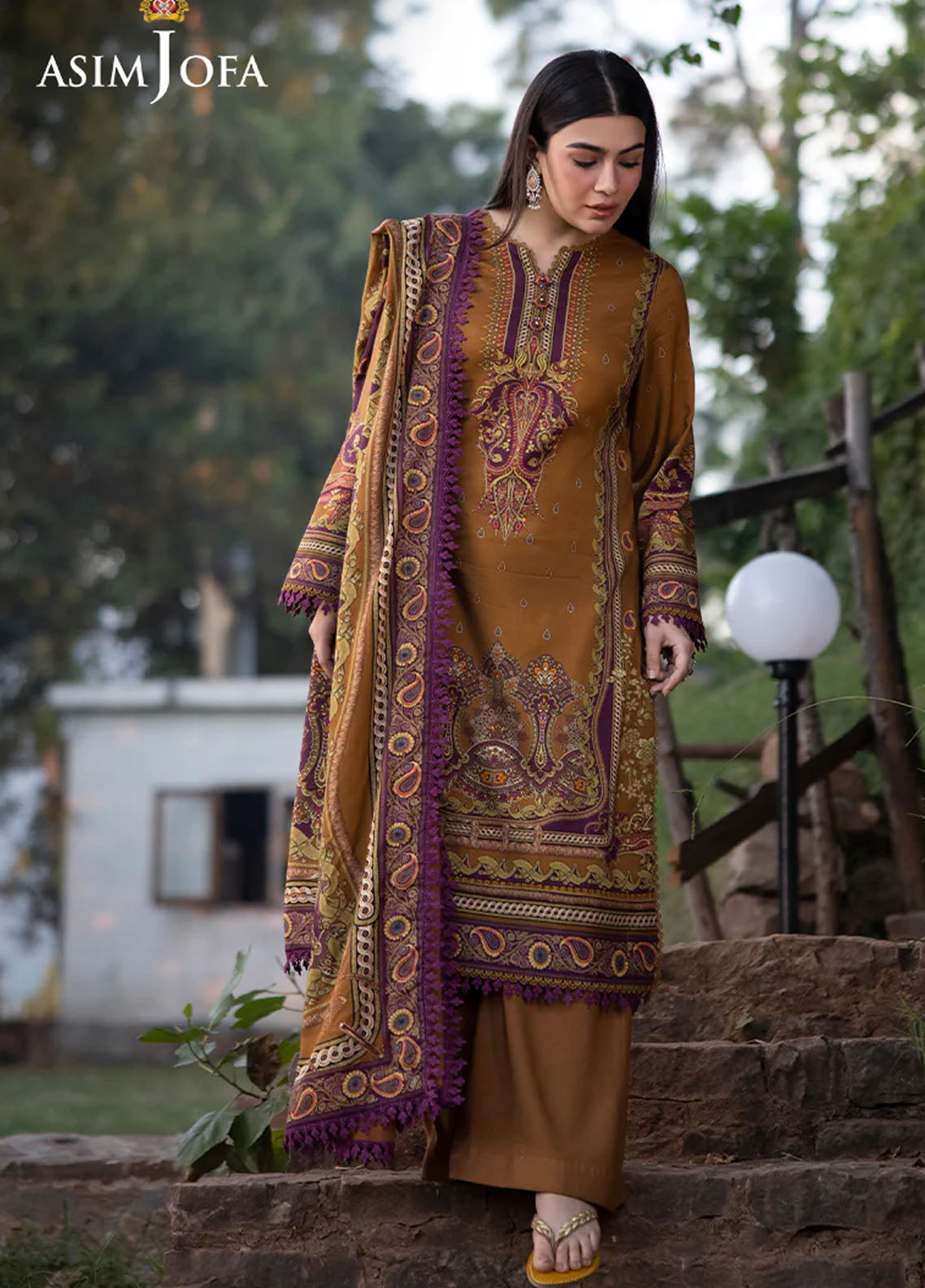 Asim Jofa Unstitched Winter Collection 2024 AJUW-64-UNS