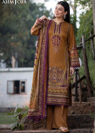 Asim Jofa Unstitched Winter Collection 2024 AJUW-64-UNS