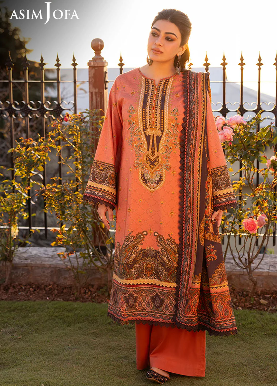 Asim Jofa Unstitched Winter Collection 2024 AJUW-65-UNS