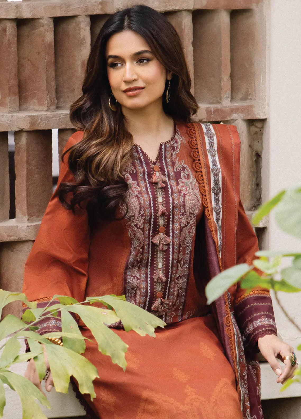 Asim Jofa Prints Unstitched Collection 2024 AJBU-01