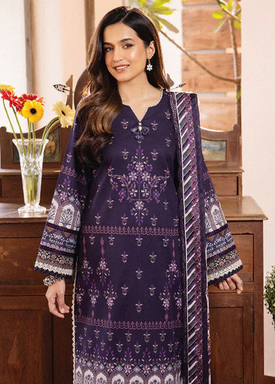 Asim Jofa Prints Unstitched Collection 2024 AJBU-04