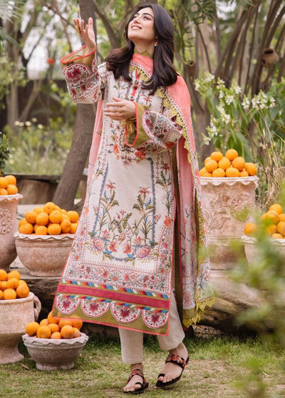 Asim Jofa Prints Unstitched Collection 2024 AJBU-08