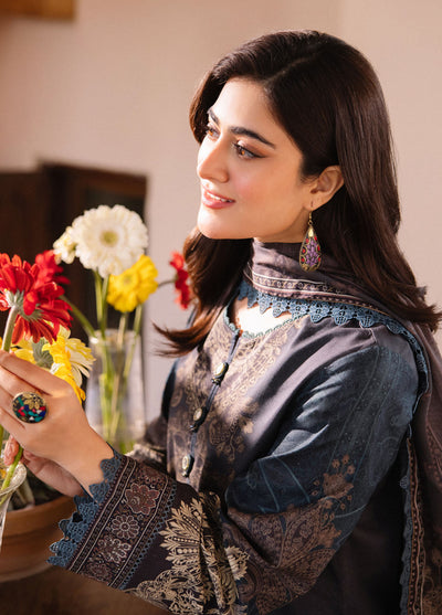 Asim Jofa Prints Unstitched Collection 2024 AJBU-11