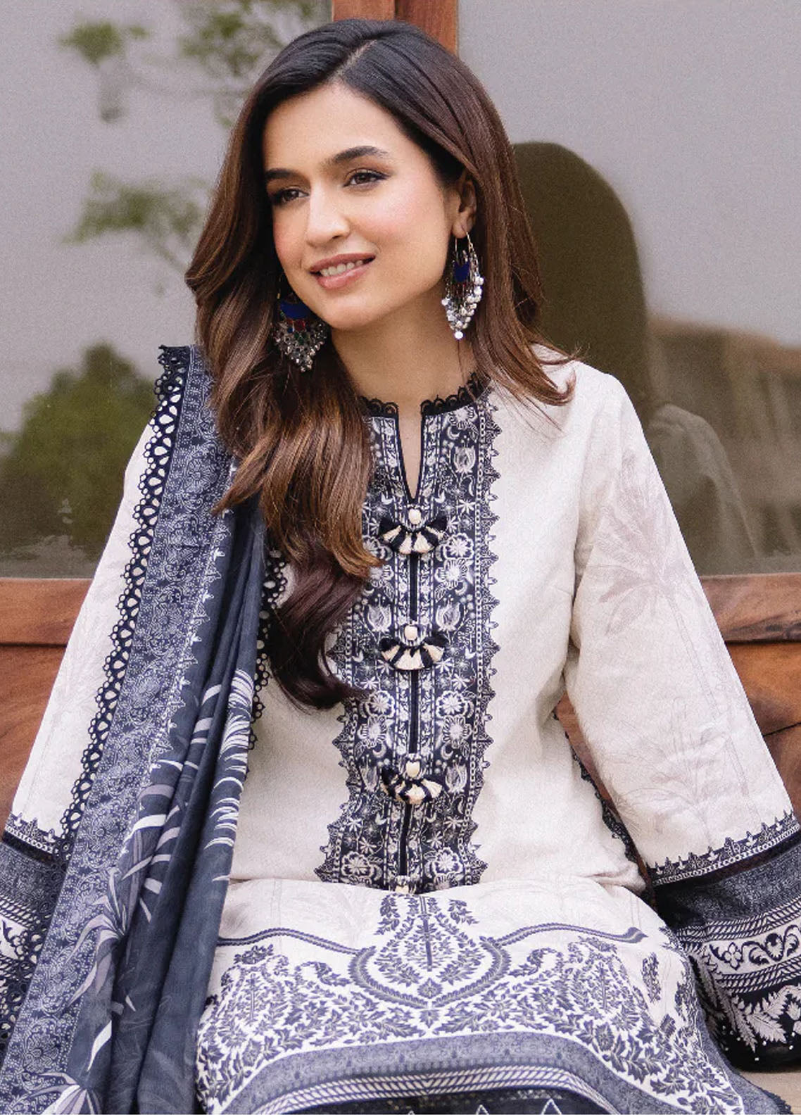 Asim Jofa Prints Unstitched Collection 2024 AJBU-17