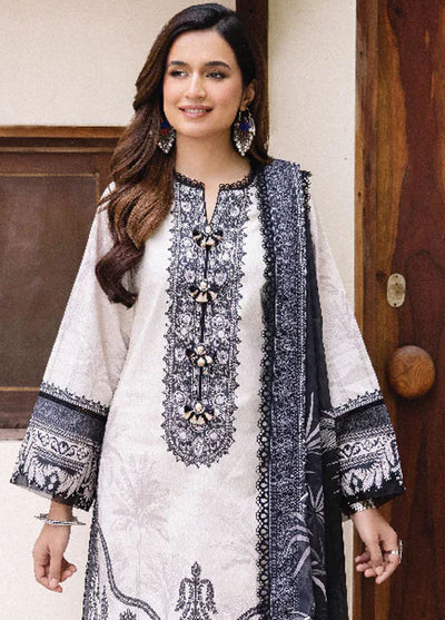 Asim Jofa Prints Unstitched Collection 2024 AJBU-17