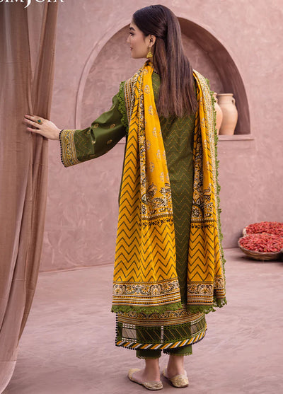 Asim Jofa Unstitched Prints Collection 2024 AJUB-01