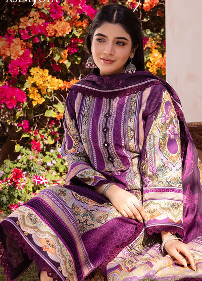 Asim Jofa Unstitched Prints Collection 2024 AJUB-10