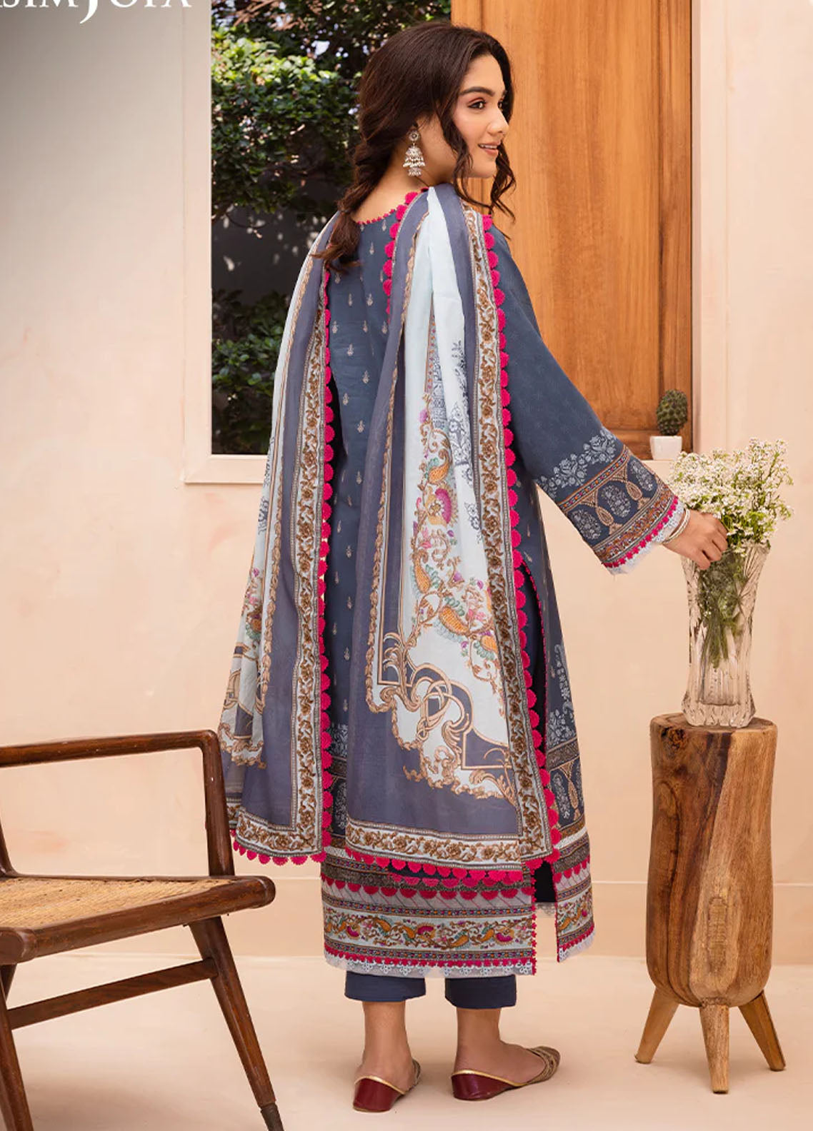 Asim Jofa Unstitched Prints Collection 2024 AJUB-14