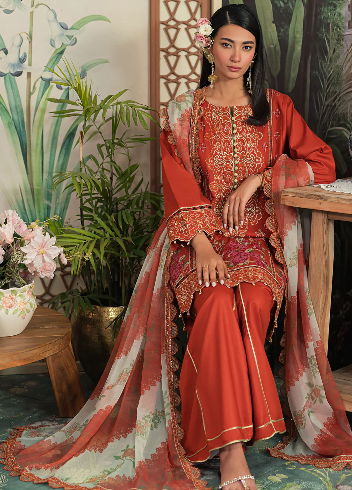 Ayra By Emaan Adeel Luxury Lawn Collection 2024 AR-08