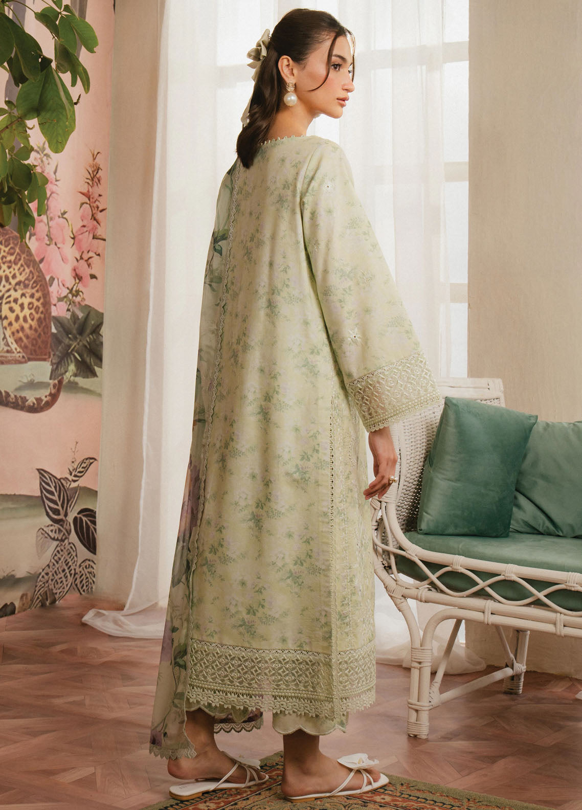 Ayzel by Afrozeh Armelia Printed Lawn Collection 2025 D-01 Mirelia