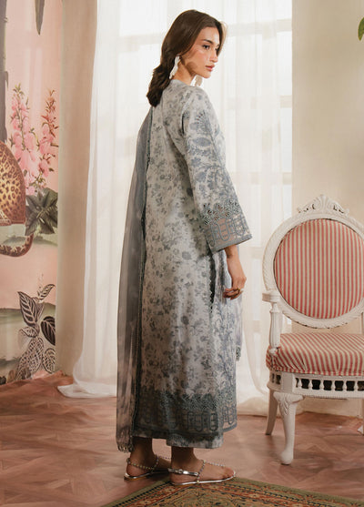 Ayzel by Afrozeh Armelia Printed Lawn Collection 2025 D-08 Selviana