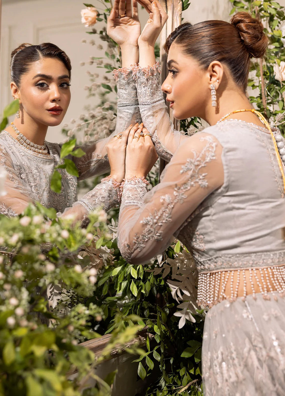 Azalea By House of Nawab Formal Collection 2024 Vol-03 D-05 Farshi