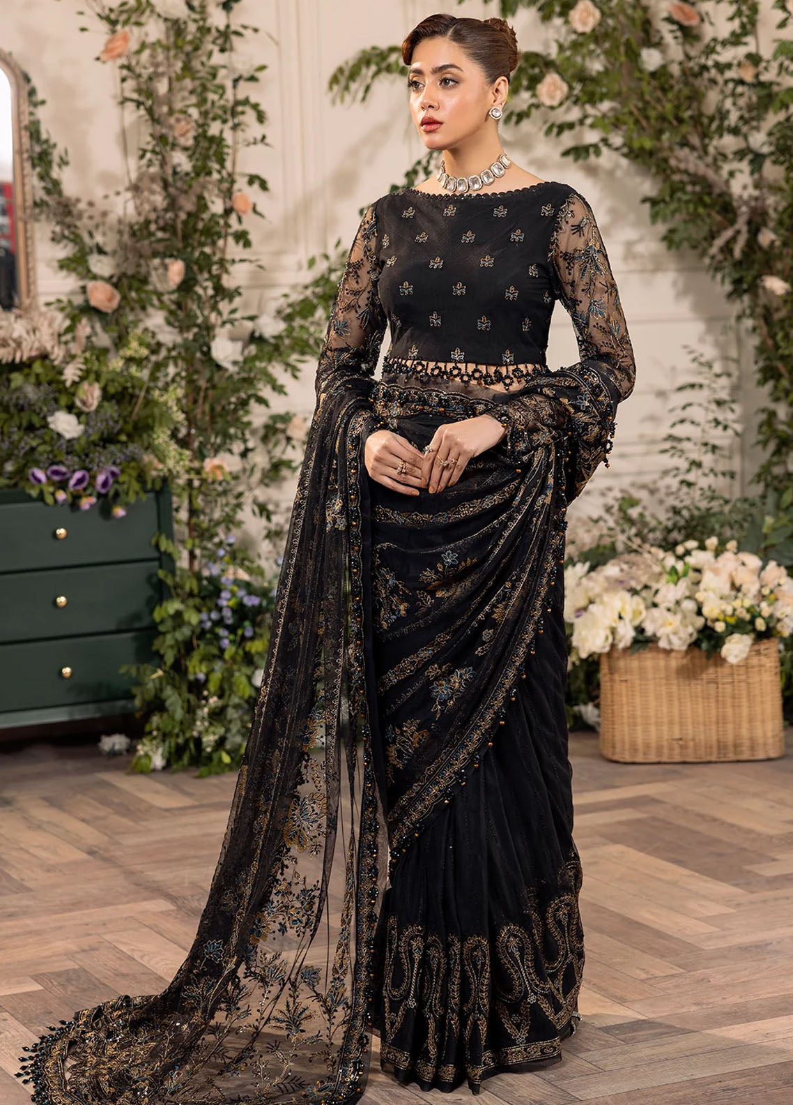 Azalea By House of Nawab Formal Collection 2024 Vol-03 D-04 Douha