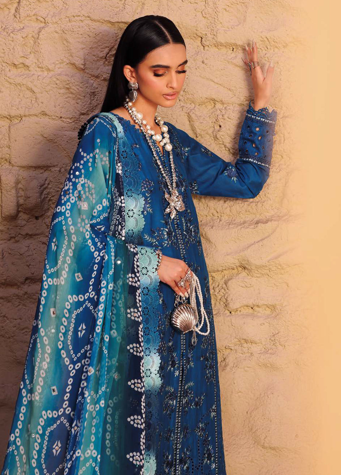 Bazar by Nureh Embroidered Lawn Suits Unstitched 3 Piece NU25BD NE-160