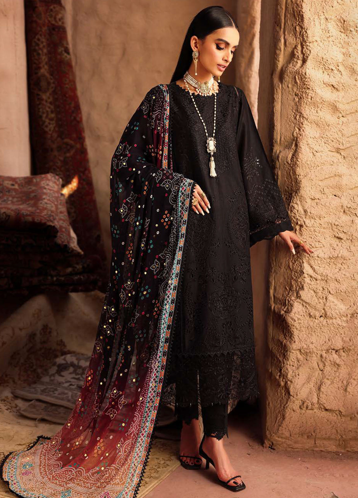 Bazar by Nureh Embroidered Lawn Suits Unstitched 3 Piece NU25BD NE-162
