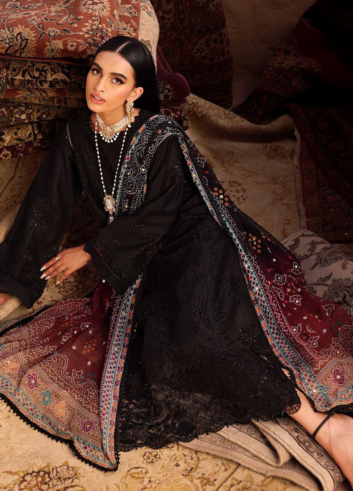 Bazar by Nureh Embroidered Lawn Suits Unstitched 3 Piece NU25BD NE-162