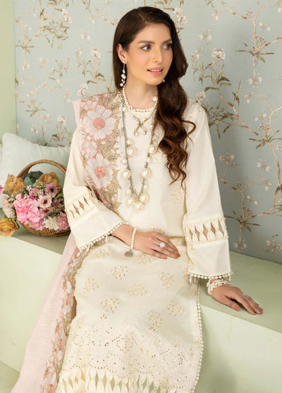 Baad e Baharan by Humdum Unstitched Lawn Collection 2024  D-01