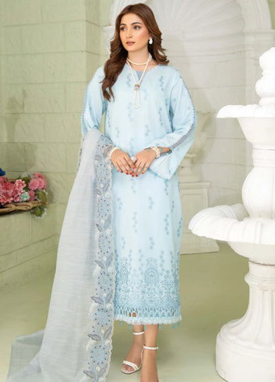 Baad e Baharan by Humdum Unstitched Lawn Collection 2024 D-02