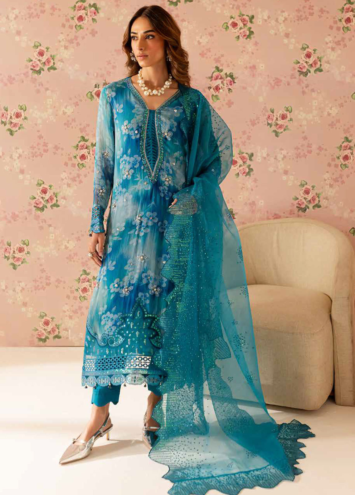 Ballerina by Nureh Unstitched Formals Collection 2025 NU2-158