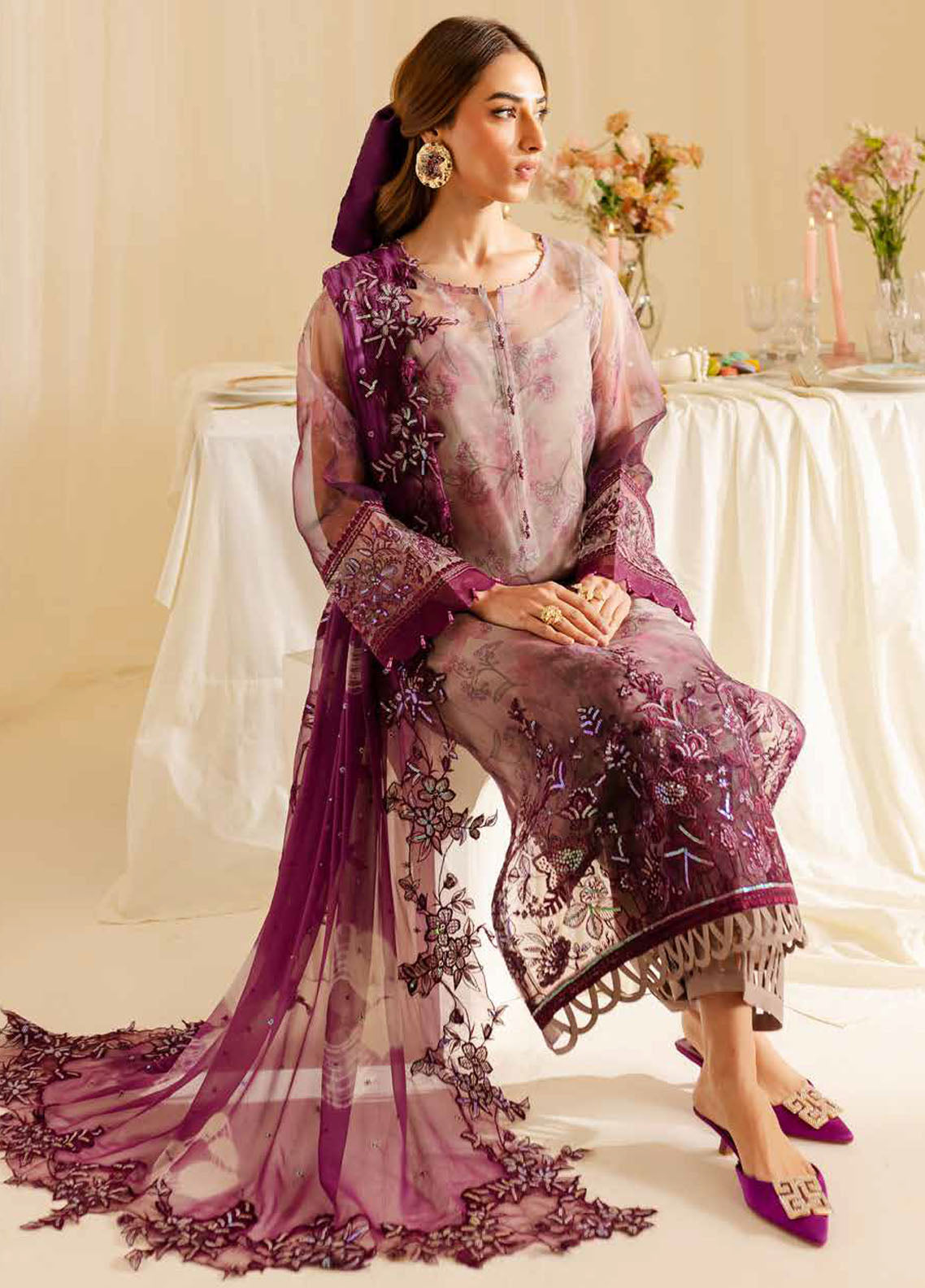 Ballerina by Nureh Unstitched Formals Collection 2025 NU2-163