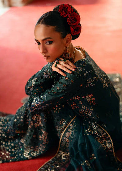 Mehermaah by Florent Embroidered Embroidered Suits Unstitched 3 Piece FL25MU Bano - Formals Collection