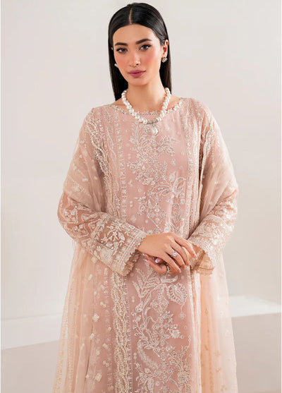 Baroque Embroidered Chiffon Suits Unstitched 3 Piece BQ25EF UF-681