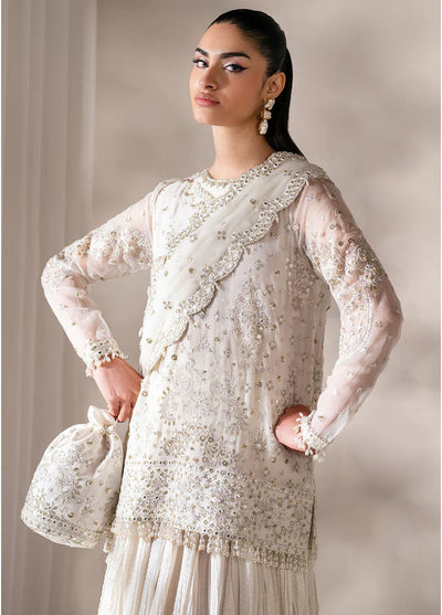 Baroque Embroidered Chiffon Suits Unstitched 3 Piece BQ25UF UF-4140