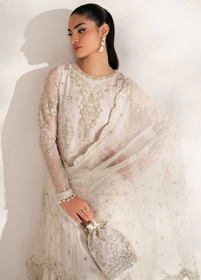 Baroque Embroidered Chiffon Suits Unstitched 3 Piece BQ25UF UF-4140