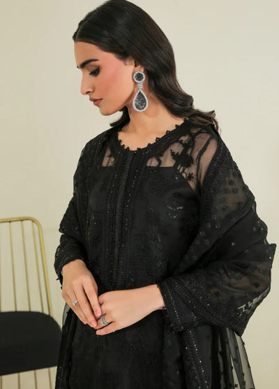 Baroque Embroidered Organza Suits Unstitched 3 Piece BQ25UF UF- D235