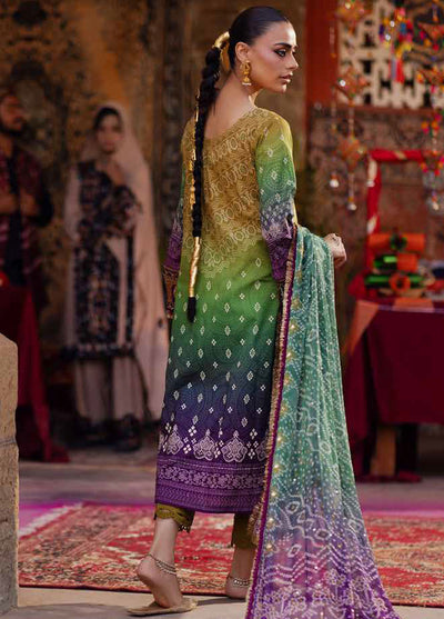 Bazaar By Nureh Embroidered Lawn Collection 2024 NS-132