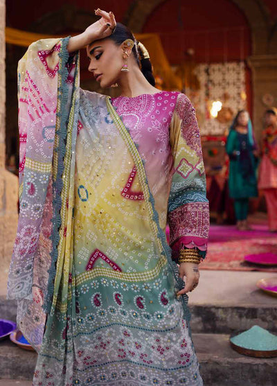 Bazaar By Nureh Embroidered Lawn Collection 2024 NS-134