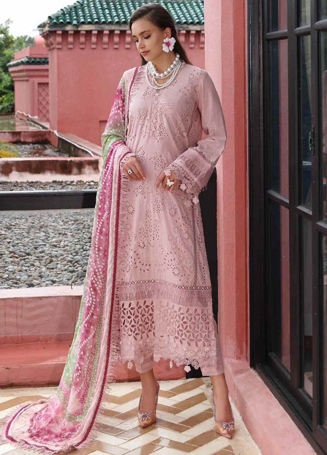 Bazar by Nureh Embroidered Lawn Suit Unstitched 4 Piece NE-106