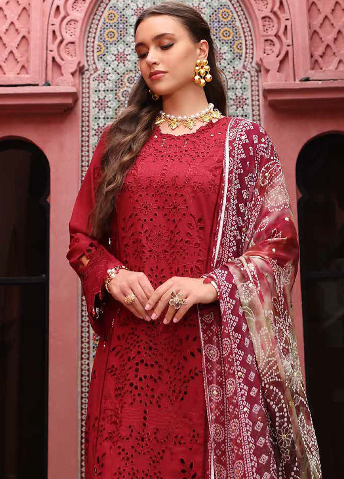 Bazar by Nureh Embroidered Lawn Suit Unstitched 4 Piece NE-109