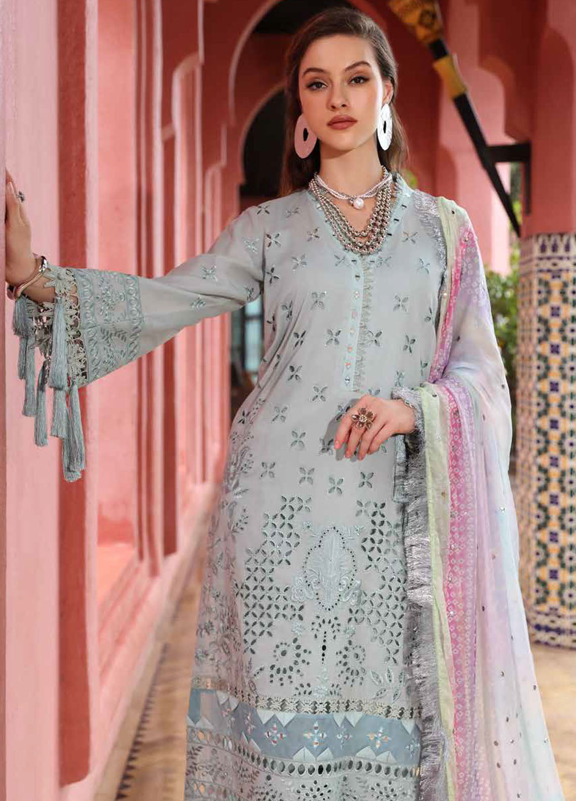 Bazar by Nureh Embroidered Lawn Suit Unstitched 4 Piece NE-111