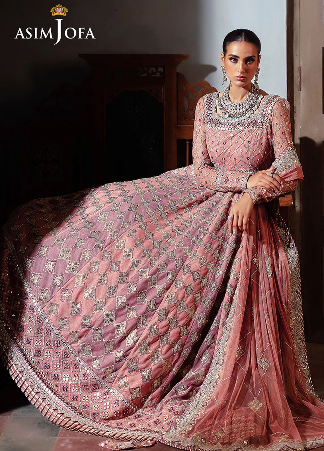 Bekhudi by Asim Jofa Unstitched Luxury Collection 2024 AJKB-03-UNS