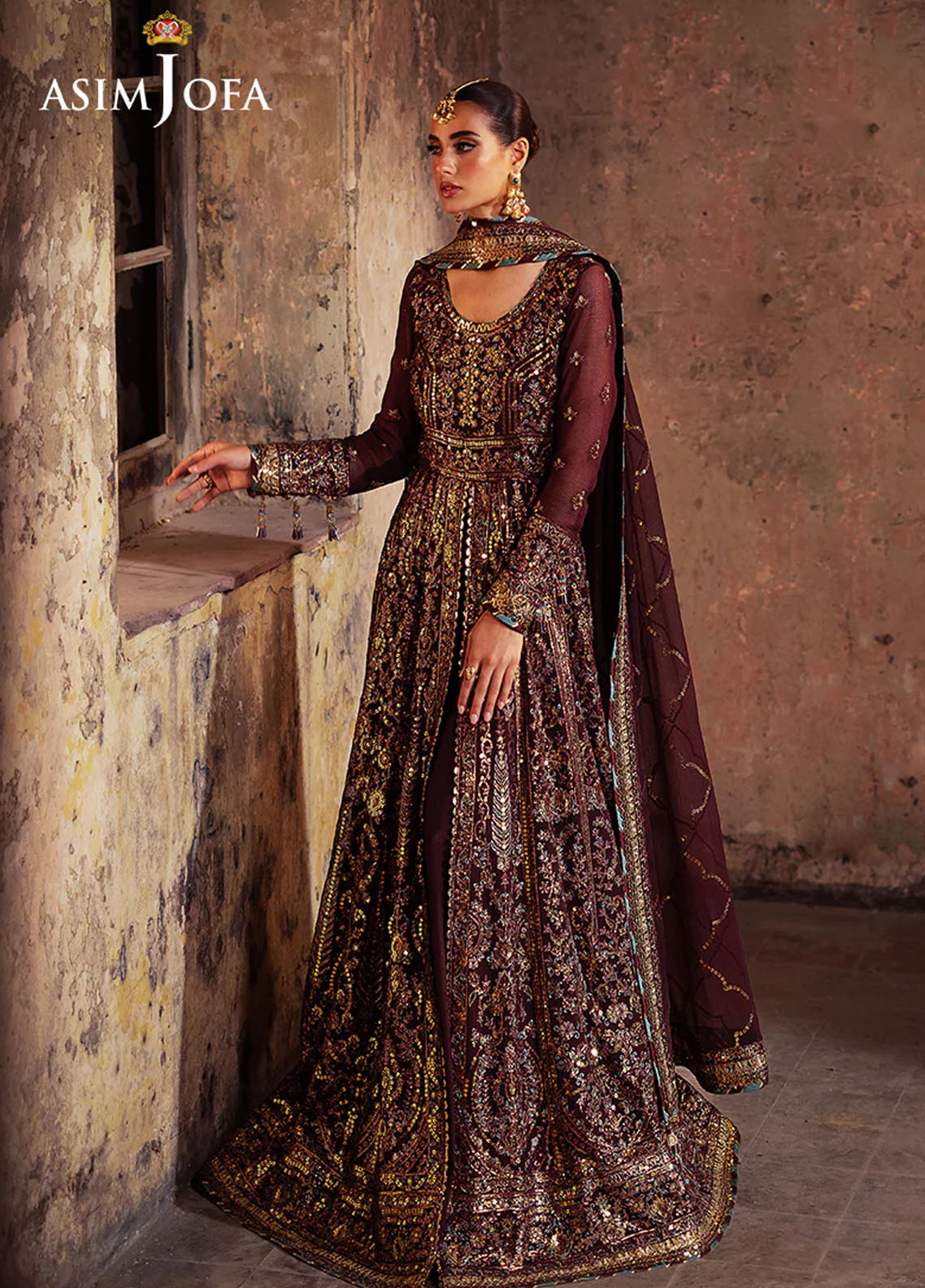 Bekhudi by Asim Jofa Unstitched Luxury Collection 2024 AJKB-08-UNS