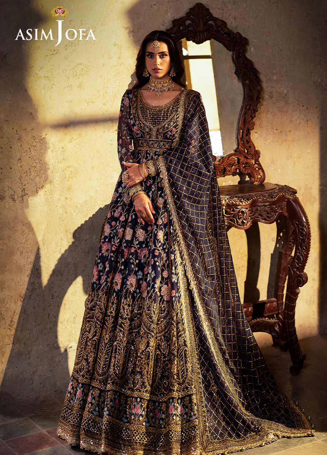 Bekhudi by Asim Jofa Unstitched Luxury Collection 2024 AJKB-09-UNS