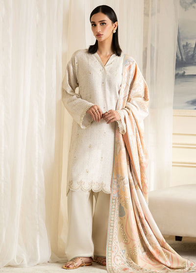 Bellini By Seran Embroidered Viscose Suit Unstitched 3 Piece SRN24BW D-08 Lana - Winter Collection