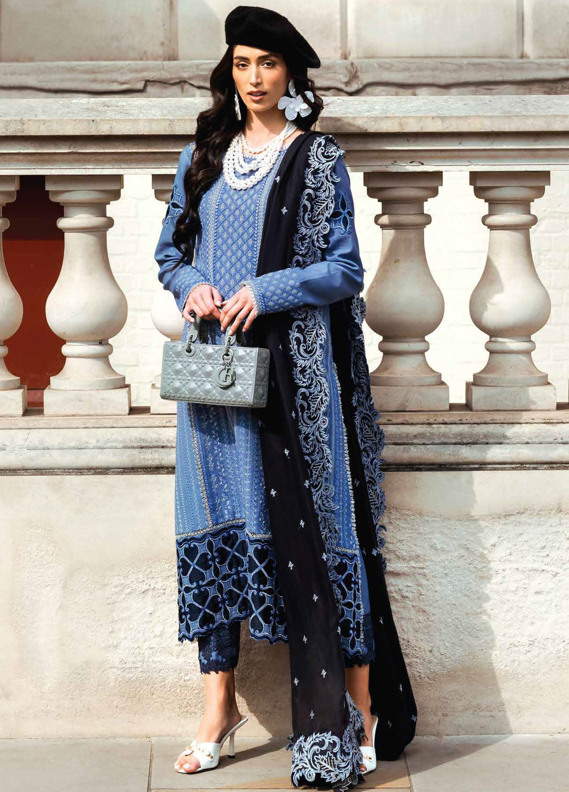 Broadway Showtime By Mushq Unstitched Winter Edit 2023 MNW-05 Oxford Opulence