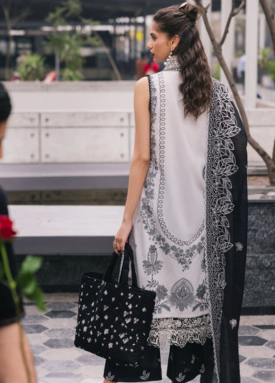 Broadway by Mahnur Embroidered Lawn Suits Unstitched 3 Piece MN25B D-09 Daisy