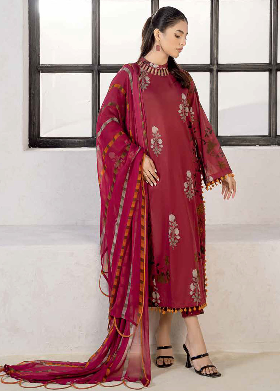 C-Prints By Charizma Printed Lawn Suits Unstitched 3 Piece CRZ24CP CP4 14