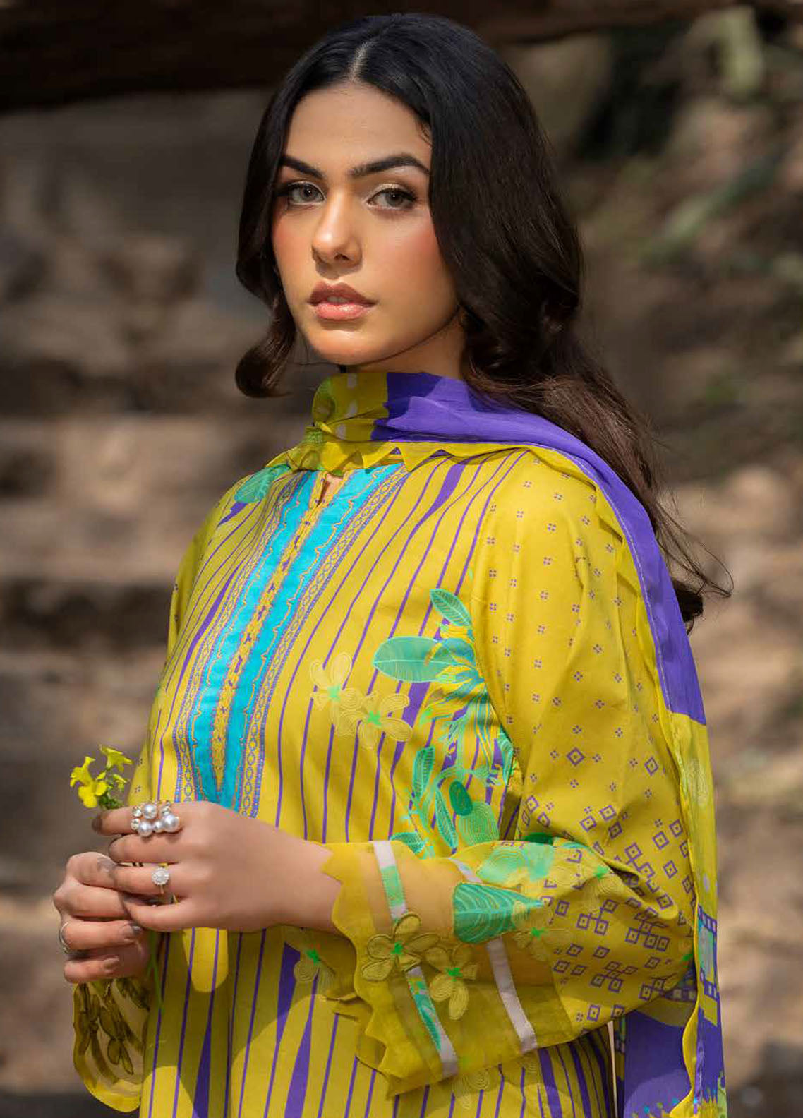 C - Prints by Charizma Printed Lawn Suits Unstitched 3 Piece CP5-16