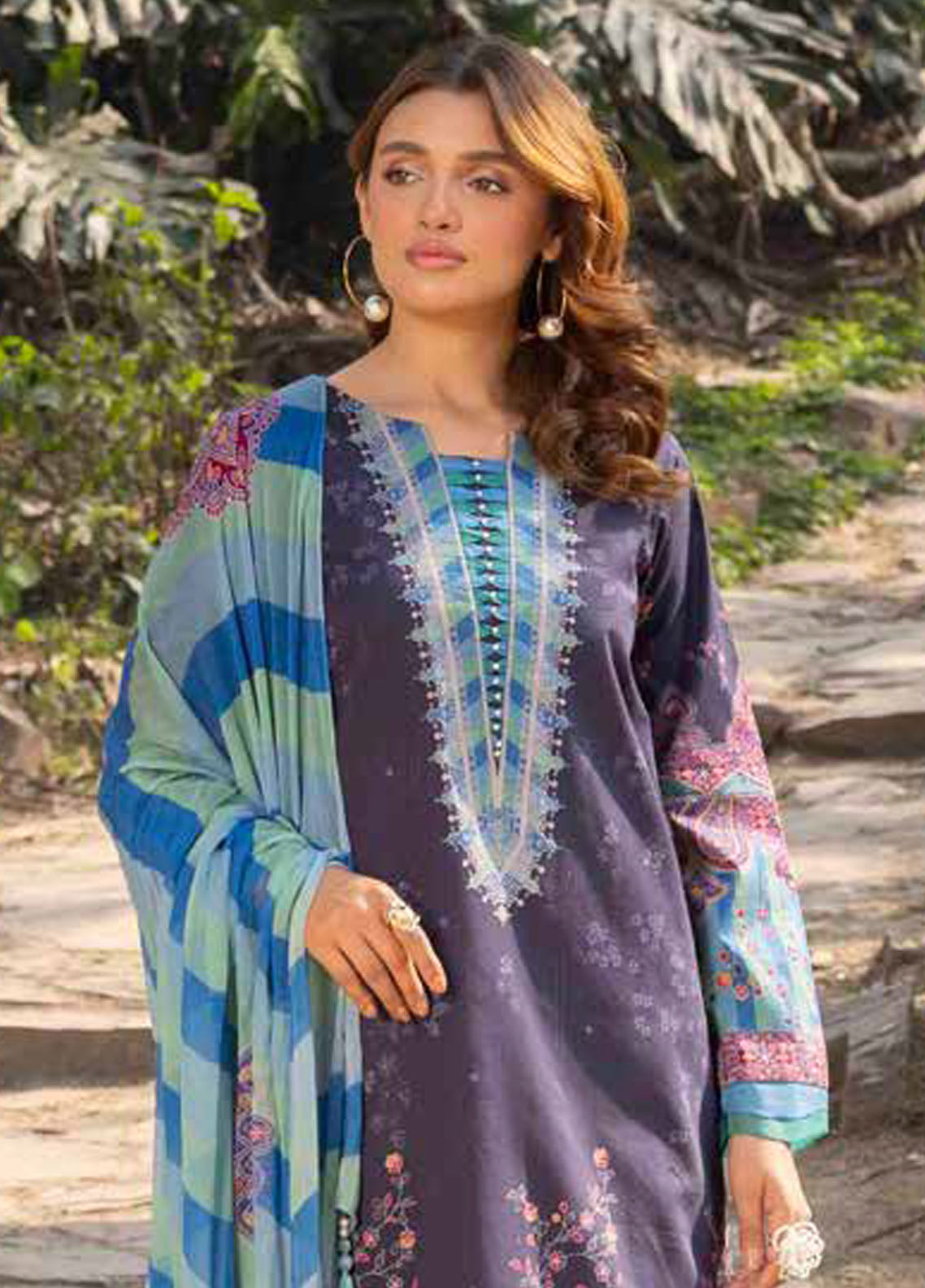 C - Prints by Charizma Printed Lawn Suits Unstitched 3 Piece CP5-20