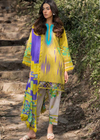 C - Prints by Charizma Printed Lawn Suits Unstitched 3 Piece CP5-16